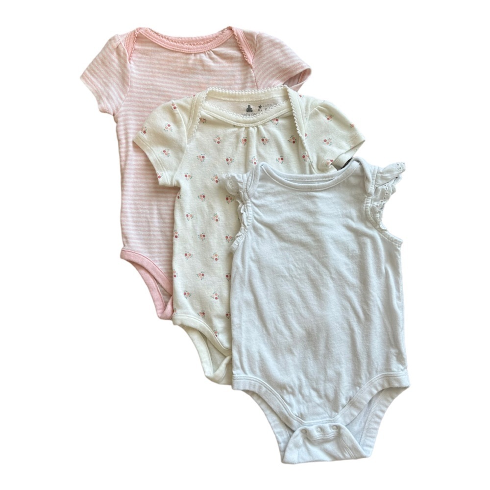 Baby Gap Bundle, Girls Onesies, 6-12 MO